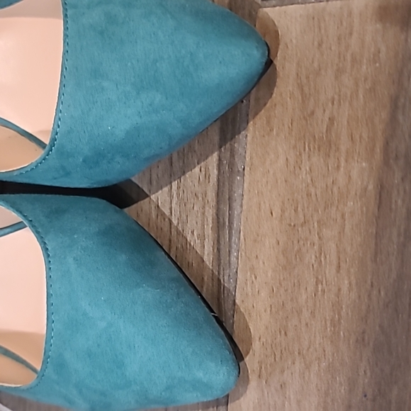 Jones New York green pearls pointed toe clogs slides sz.8 - Picture 7 of 8